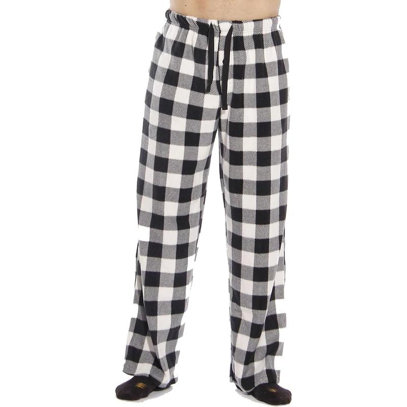 Microfleece Men’s Pajama Pants with Pockets