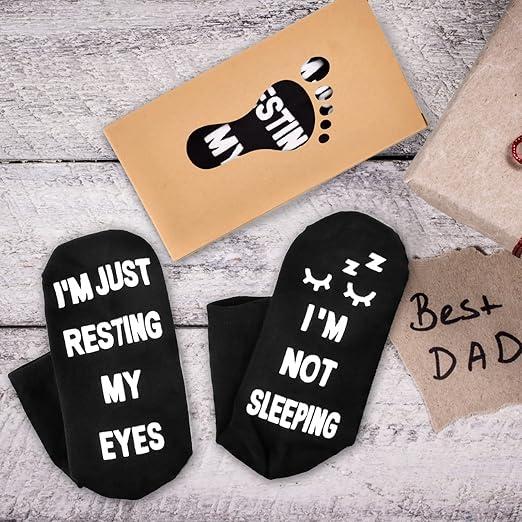 Funny Socks for Men - Perfect Birthday & Christmas Gifts for Dad, Stocking Stuffers - Bestie - Menswear