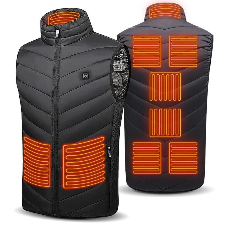 Heated Vest for Men Women Smart Lightweight Electric Heating Vest Winter Warming Slim Fit Vest (Battery Included)