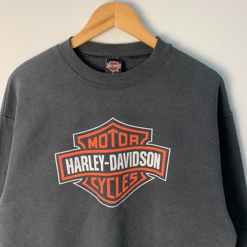 Limited Motor Harley Davidson Vintage tshirt Sweatshirt, Unisex Sweatshirt For Men, For Women Casual Clothing Menswear Hoodie Top