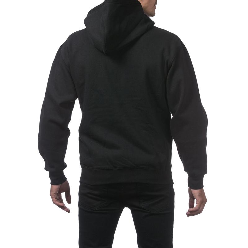 Pro Club Men's Hoodie with  Full Zip, Front Pockets,  - Original Style and Quality Cotton Fabric