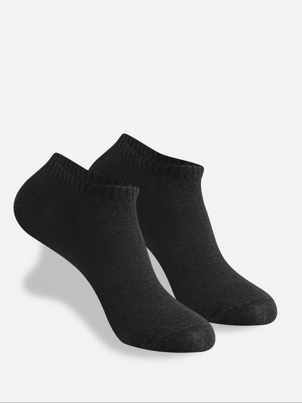 Men's Solid Ankle Socks, Casual Comfy Breathable Socks for Daily Wear, Socks for Men, Men Socks