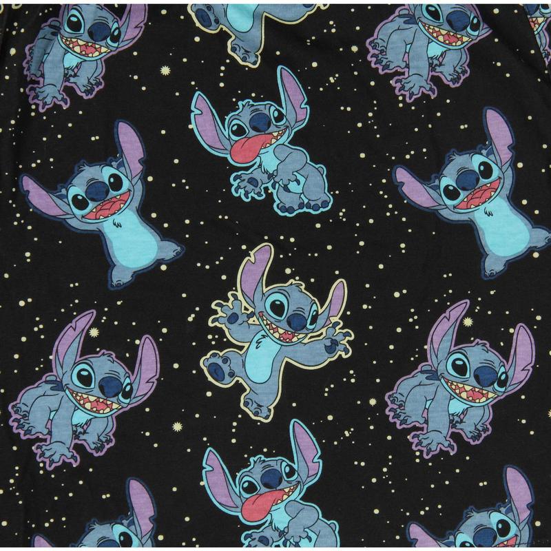 Disney Men's Lilo And Stitch Floating In Space Multi-Character Boxer Shorts Boxers Underwear