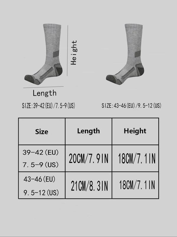 Men's Patchwork Print Crew Socks, Casual Comfy Breathable Socks for Daily Outdoor Wear, Mid-calf Socks for Men, Fall Socks for Men 2024