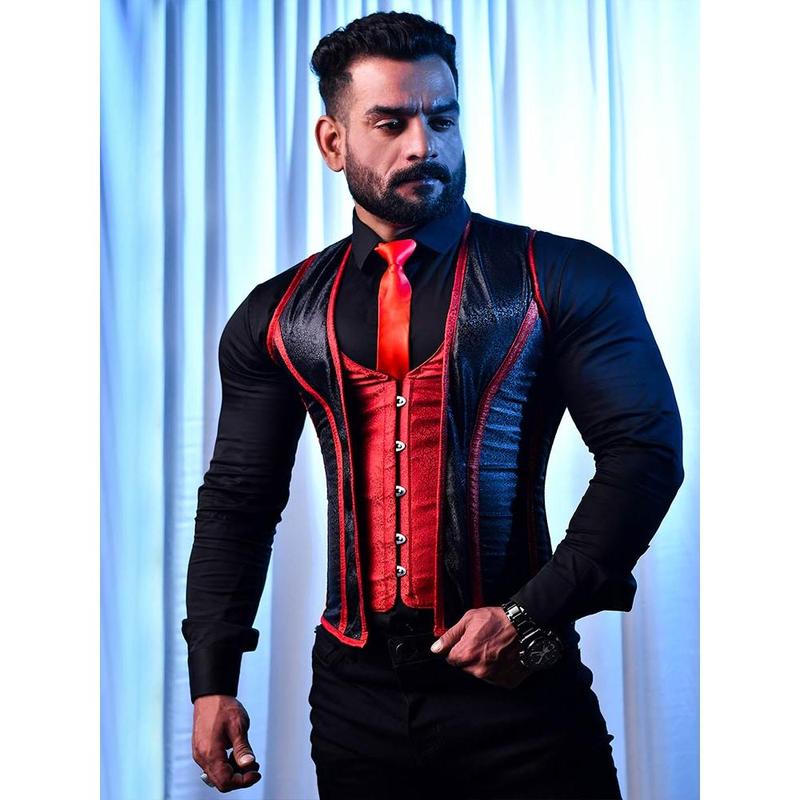 Corset Vest Male - Men Corsets