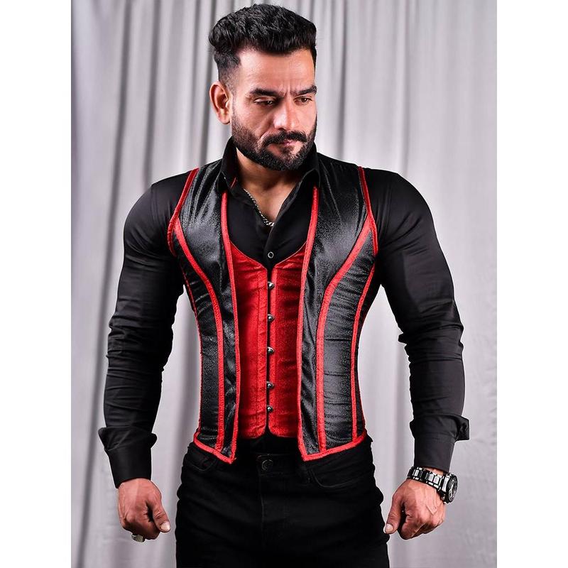 Corset Vest Male - Men Corsets