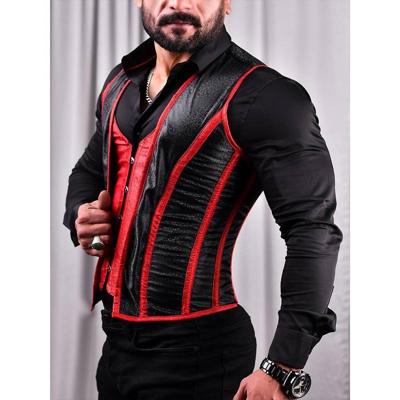 Corset Vest Male - Men Corsets