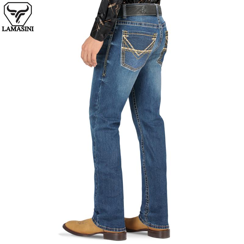 LAMASINI Cowboy Denim Jeans LM9031