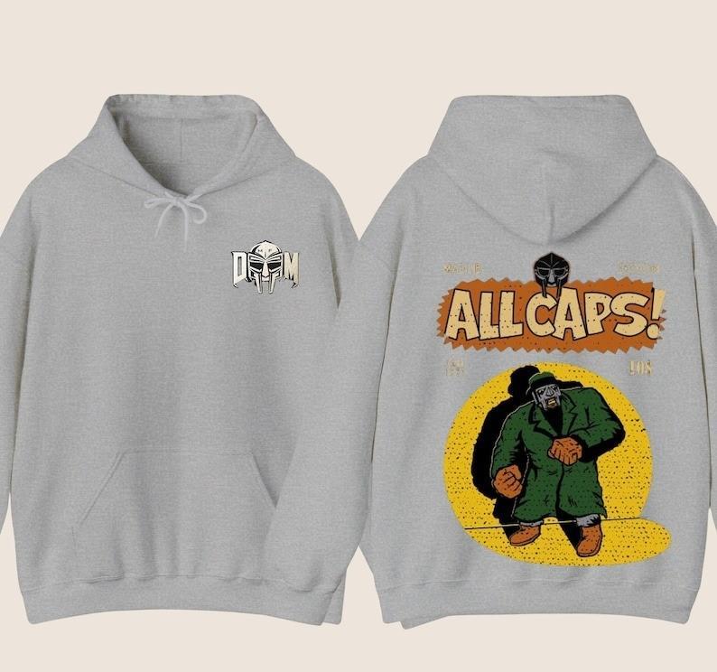 MF Doom Madlib All Caps T-Shirt Sweatshirt Hoodie