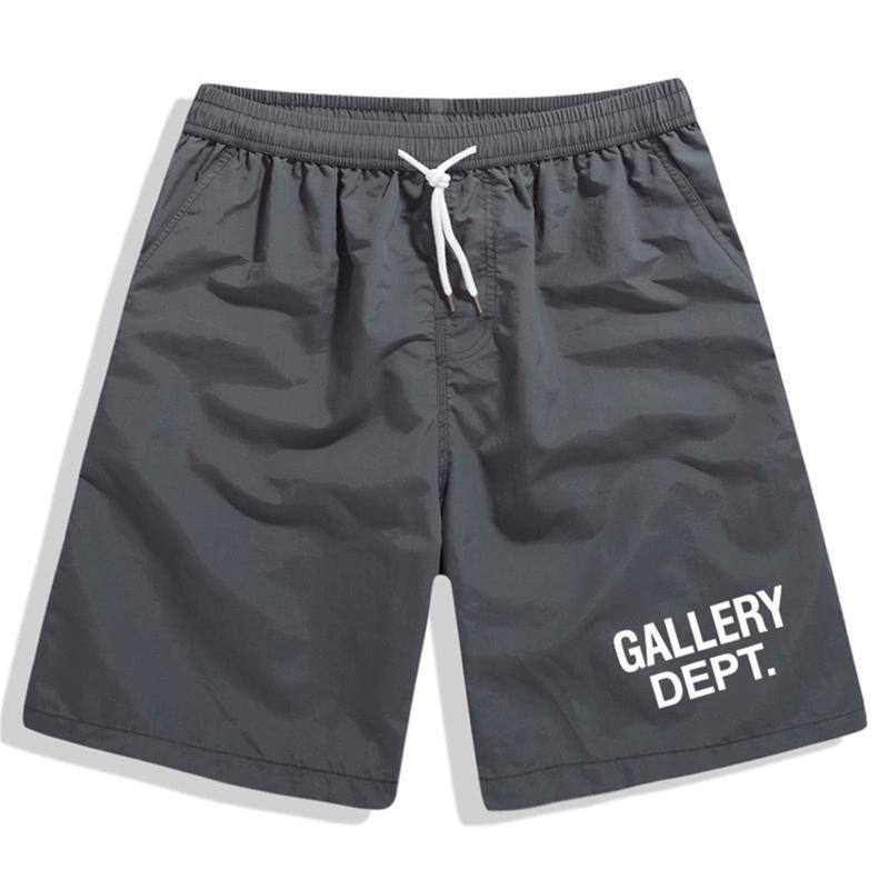 GALLERY DEPT Casual Shorts Unisex Athletic Shorts Fashion beach shorts Ice silk Quick Dry Gym Workout Shorts Men Lightweight Sports Running Shorts with Pockets Menswear Pants