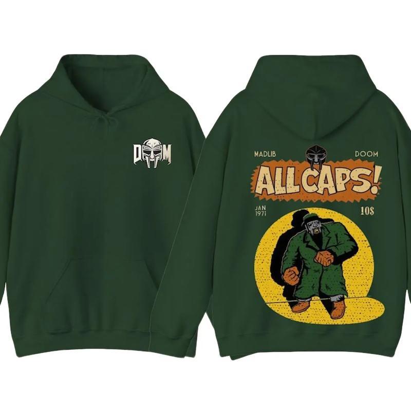 MF Doom Madlib All Caps T-Shirt Sweatshirt Hoodie