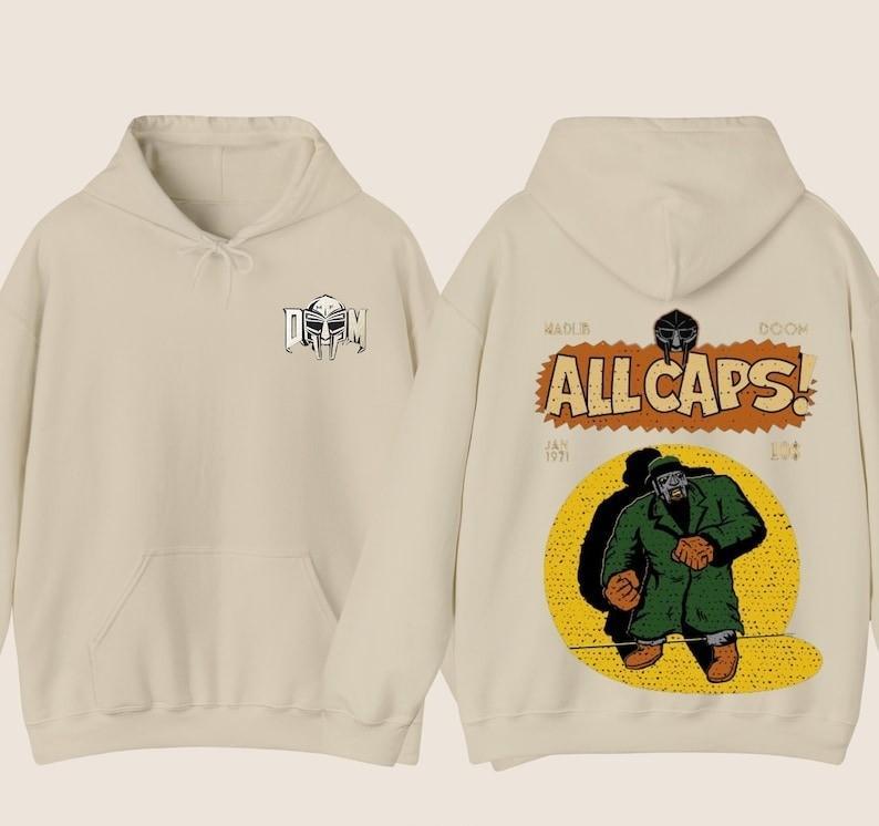 MF Doom Madlib All Caps T-Shirt Sweatshirt Hoodie