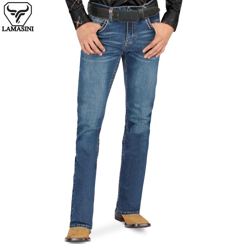 LAMASINI Cowboy Denim Jeans LM9031