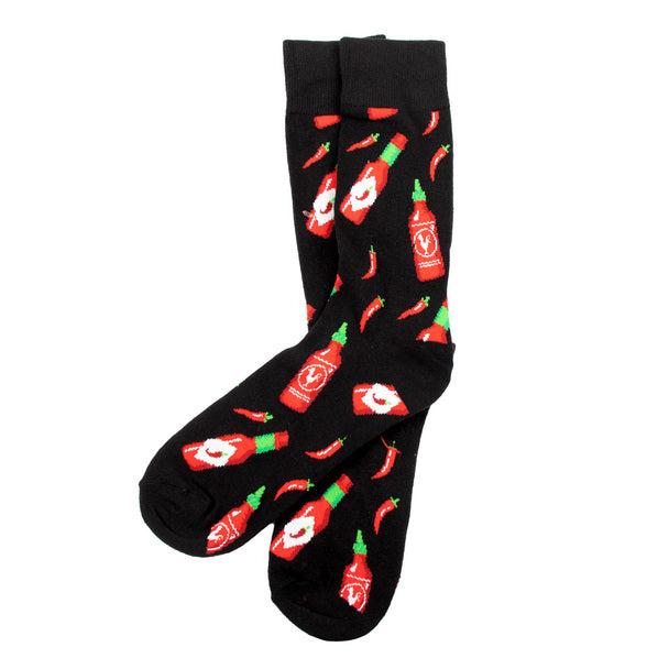 Men's Socks - Hot Sauce Novelty Socks