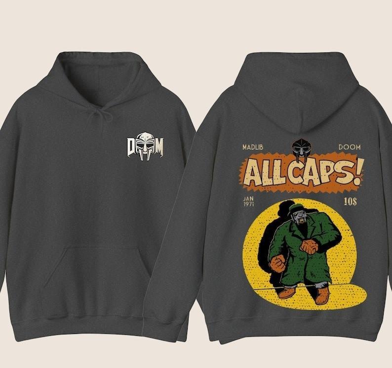 MF Doom Madlib All Caps T-Shirt Sweatshirt Hoodie