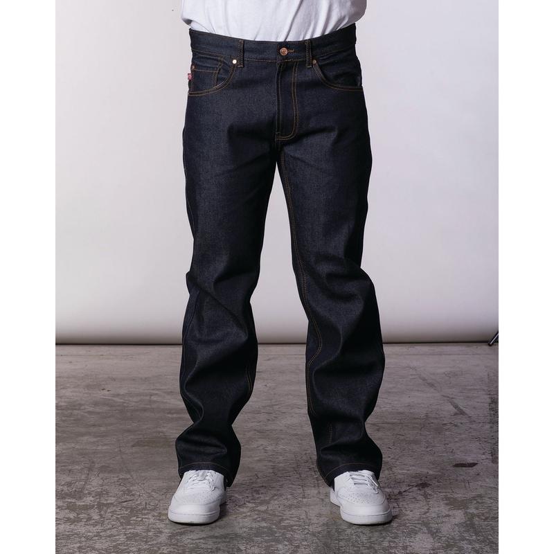 LOWRIDER BOULEVARD CLASSIC JEAN Menswear Streetwear Relaxed Fit Underwear Pants Man Pocket Trouser