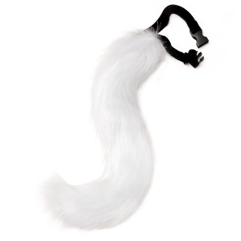 Customized Artificial Fox Tail Handmade Plush Fox Tail Flexible Adjustable Beast Tail Accessories