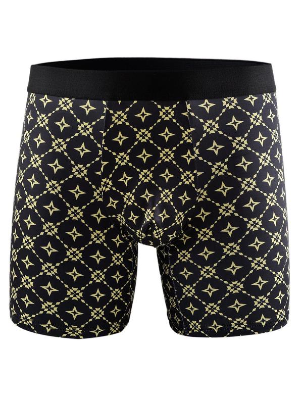 Men's All Over Print Boxer Brief, Breathable Comfy Underwear for Daily Wear, Casual Men's Underwear for All Seasons