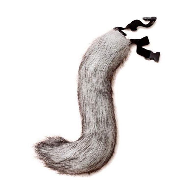 Customized Artificial Fox Tail Handmade Plush Fox Tail Flexible Adjustable Beast Tail Accessories