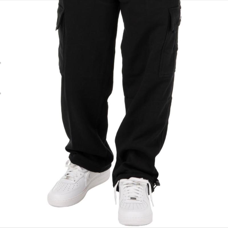 PROCLUB Men's Heavyweight Fleece Cargo Pants Pro Club Cargo Pants