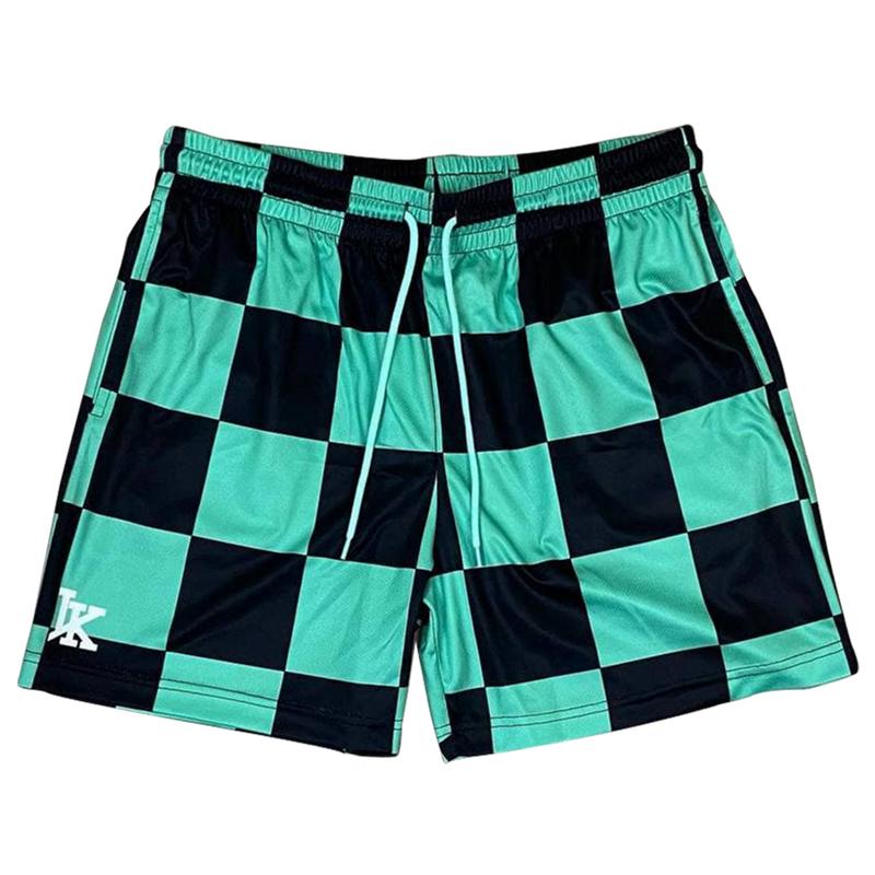 Checkered Pattern Shorts