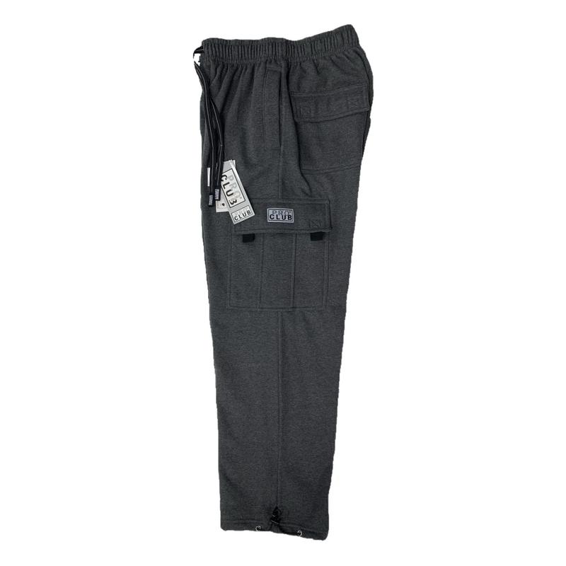 PROCLUB Men's Heavyweight Fleece Cargo Pants Pro Club Cargo Pants