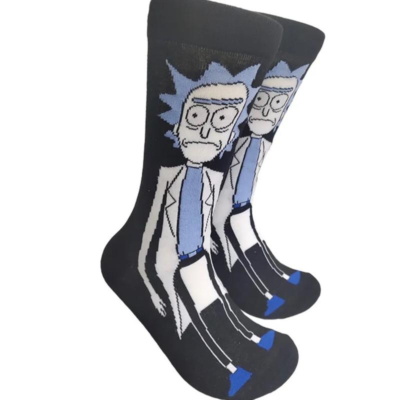 Rick and Morty Novelty Print Cotton Crew Socks for Men and Women Soft and--=%2=- Breathable=%2=-- Menswear Unisex athletic--=%2=- sock=%2=-- outdoor--=%2=- breathable=%2=----=%2=- sock=%2=-- breathable ankle sock knee sock comfortable sport high sock