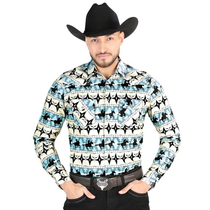 El General - Casual Long-Sleeve Shirt - Ivory 44478