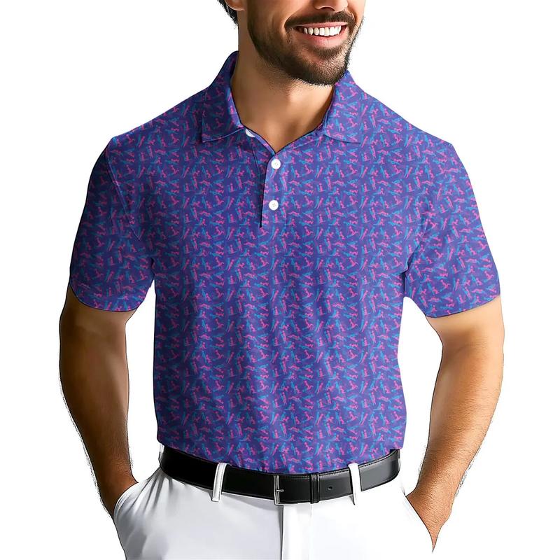 Exercise In The Midnight - Funny Polo Shirt For Men