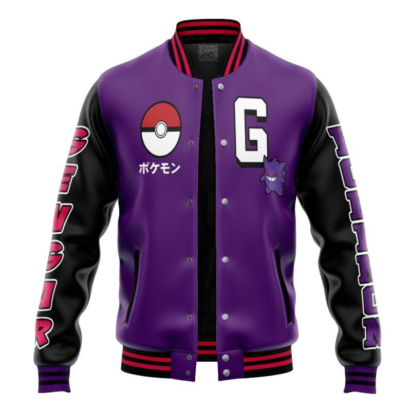 Gengar Pokemon Varsity Jacket