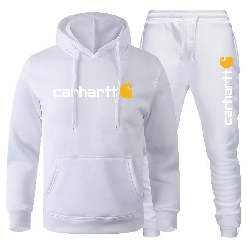 Carhart Loose Fit MidweightLogo Graphic Hoodie,Menswear, Cotton Shirt, T-shirt,Sweatshirt Trendy and fashionable two-piece sports suit Clothing Gamis