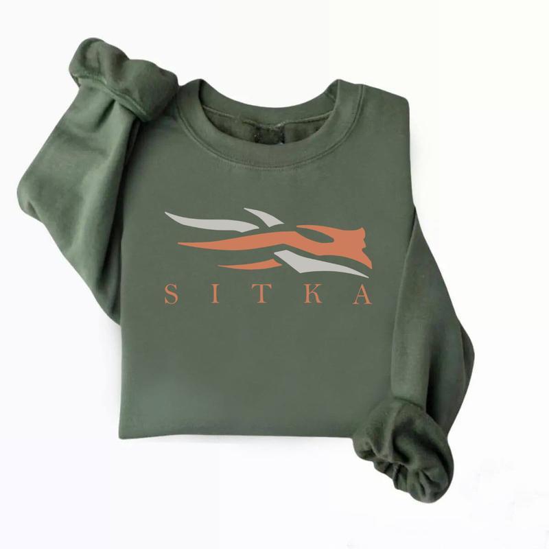 SITKA Hunting Outdoor Sweatshirt - Hoodie - T-Shirt, SITKA Sweatshirt, Country Camo Hoodie, Outdoor Adventures Shirt, Gift For Hunters, Unisex Casual Shirt Gift For Her, Gift For Him