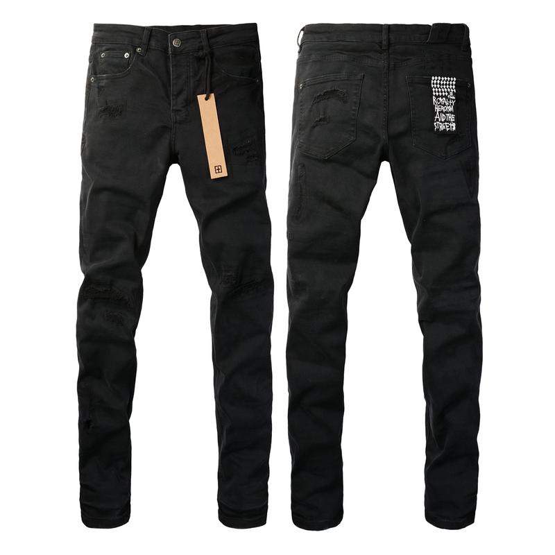 KSUBI brand Men's Jeans Casual Comfort Holes Fashionable Straight Skinny Slim Fit Jeans, Ripped Stretch Jeans Denim Pants