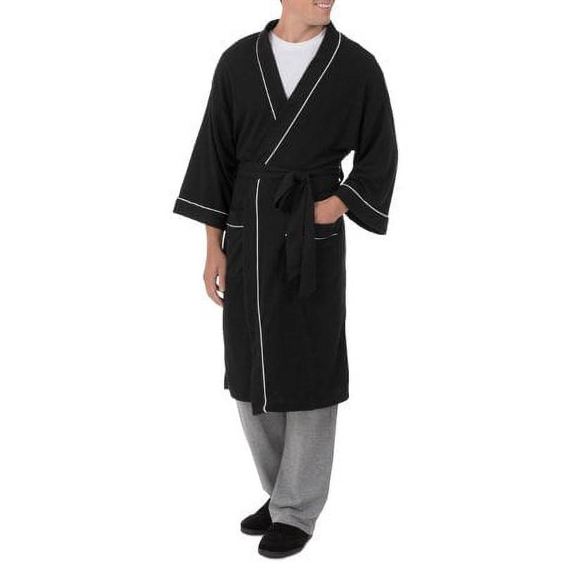 Fruit of the Loom Mens Beyondsoft Waffle Robe - Perfect for a Relaxing Evening at Home Men's Cozy