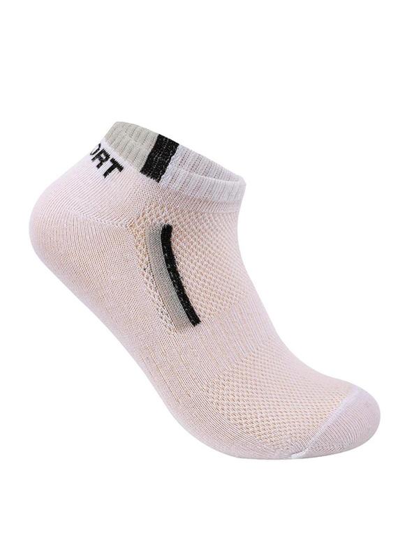 Unisex Striped & Letter Print Ankle Socks, Socks for Women & Men, Absorb Sweat Knit Socks for Men, Casual Comfy Breathable Socks, Multi-pack Socks for Daily Wear, Socks for Men