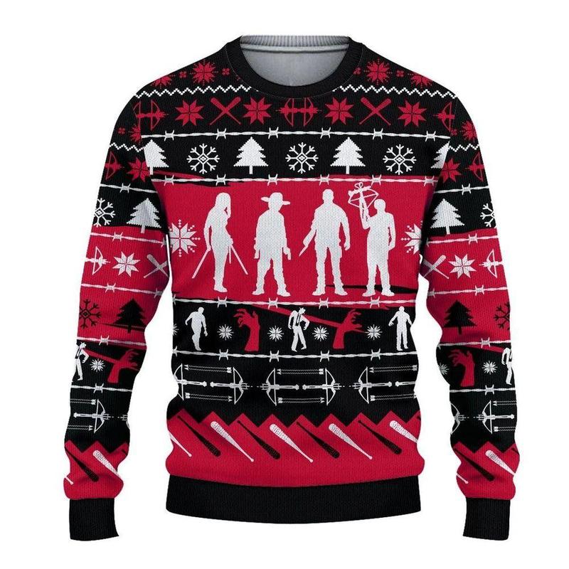 The Walking Dead Christmas Limited Ugly Sweater