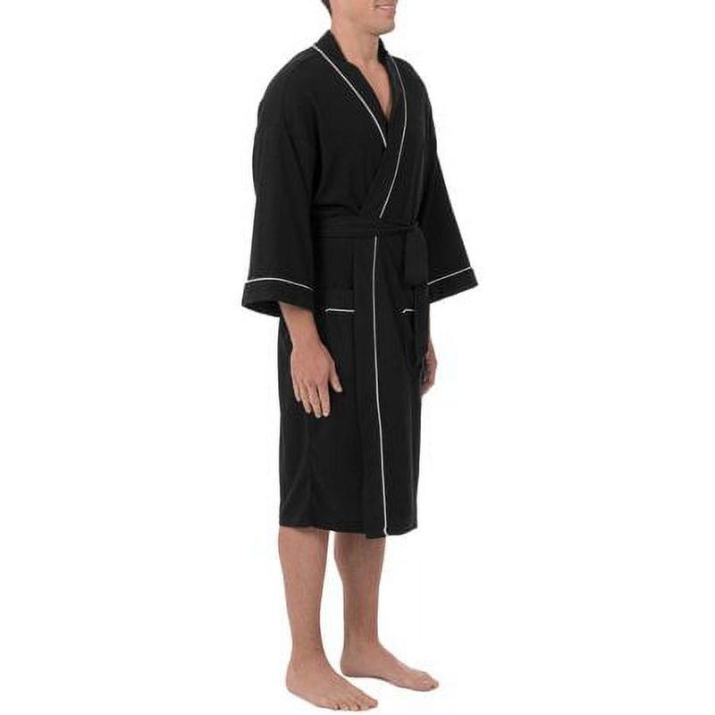 Fruit of the Loom Mens Beyondsoft Waffle Robe - Perfect for a Relaxing Evening at Home Men's Cozy